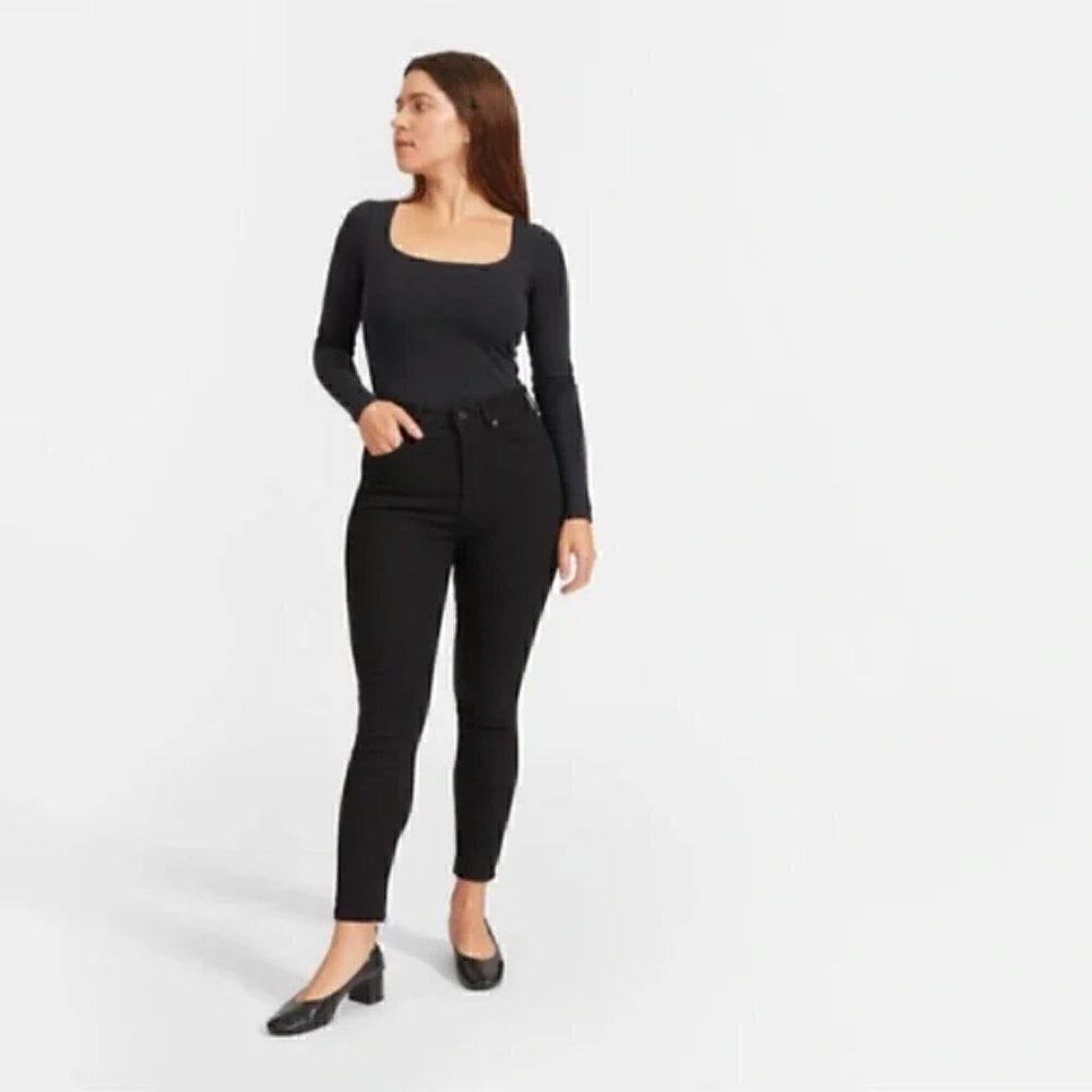 EVERLANE The Curvy High Rise Skinny Jean